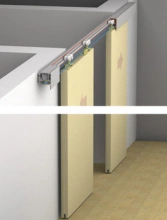 Hafele<br />941.12.005 - Sliding Door Hardware, Hawa Divido 100 H / Porta 60/100 H/HC -Synchro, set