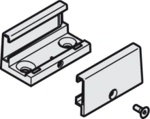 Hafele<br />941.18.033 - Bottom guide, with zero clearance
