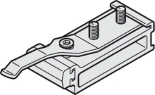 Hafele<br />941.20.041 - Track Stopper, with Adjustable Retention Spring