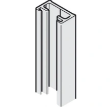 Hafele<br />941.24.925 - Wall Profile, 38x21 mm (1 1/2"x13/16")