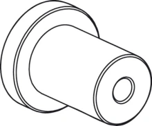 Hafele<br />941.32.404 - Wall Attachment with Mounting Hardware