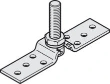 Hafele<br />941.60.022 - Suspension Plate, One-Way, M14 bolt and Mounting Screws