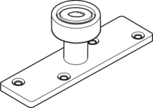 Hafele<br />941.80.030 - Upper Guide, With Horizontal Wheel