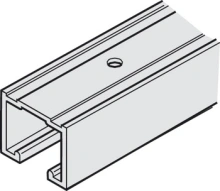 Hafele<br />942.30.250 - Upper Track, Pre-drilled, Aluminum