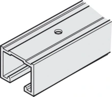 Hafele<br />942.30.250 - Upper Track, Pre-drilled, Aluminum