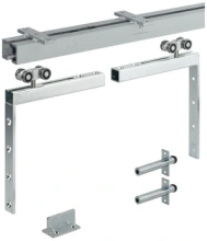 Hafele<br />942.41.000 - Sliding Door Hardware, Hawa Super 500/B, set