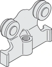 Hafele<br />942.44.012 - Running Gear, Wheels (Steel)