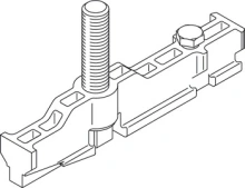 Hafele<br />942.44.020 - Suspension Plate, With Suspension Bolt M12