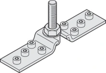 Hafele<br />942.44.022 - Suspension Plate, With Hanger Bolt, M12