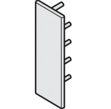 Hafele<br />942.44.061 - Cover Cap, for Glass Suspension Profile 12-16 mm (15/32"-5/8")