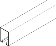 Hafele<br />942.52.830 - Top Track, for 2.5 mm (3/32") Wall Thickness