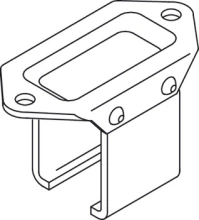 Hafele<br />942.53.080 - Bracket, For Soffit Mounting