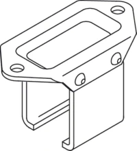 Hafele<br />942.53.080 - Bracket, For Soffit Mounting