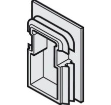 Hafele<br />942.56.029 - End Cap, for Carrier Profile