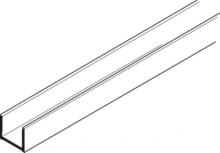Hafele<br />943.26.930 - Channel, Pre-Drilled for Countersunk Screws