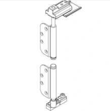 Hafele<br />943.34.012 - Mortise Pivot Set