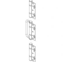 Hafele<br />943.34.097 - Non-Mortise Straight Hinge/Handle Set, With hinge handle non-mortise