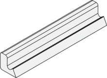 Hafele<br />950.06.457 - Door Seal, Plastic