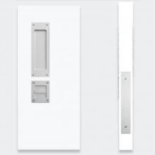 Accurate - 9500VRB-3ST - Vertical Rod Lockset Flush Trim Exposed Fastener Classroom Deadlock Set