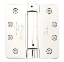 Emtek - 95024  - SPRING HINGE PAIR 4" x 4" (1/4" RADIUS)