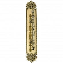 Brass Accents - A04-P3221 - Fleur De Lis Collection Pull with Back Plate