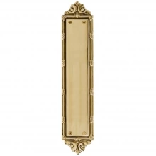 Brass Accents - A05-P7230 - Ribbon & Reed Collection Push Plate