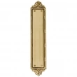 Brass Accents<br />A05-P7230 - Ribbon & Reed Collection Push Plate