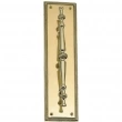 Brass Accents<br />A06-P0241 - Academy Collection Pull with Back Plate
