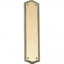 Brass Accents - A06-P0250 - Trafalgar Collection Push Plate