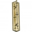 Brass Accents<br />A06-P0251  - Trafalgar Collection Pull with Back Plate
