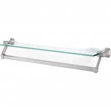 Alno<br />A6527-25 - Cube Glass Shelf with Towel Bar