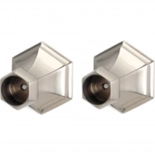 Alno<br />A7746 - Nicole Shower Rod Brackets