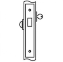 Accurate<br />9003 - Deadlock Narrow Faceplate