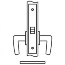 Accurate - 9125 - Passage Mortise Lock