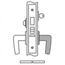 Accurate - 9134 - Hotel Mortise Lock