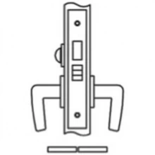 Accurate - 9139 - Privacy Mortise Lock