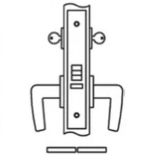 Accurate - 9142 - Entrance or Public Restroom Mortise Lock