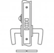 Accurate<br />9143E - Institutional Privacy Emergency Release Mortise Lock