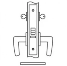 Accurate<br />9146 - Classroom Double Locking Mortise Lock