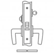 Accurate<br />9153 - Entrance or Office Mortise Lock