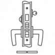 Accurate<br />9067 - Entrance or Apartment Lock Narrow Faceplate