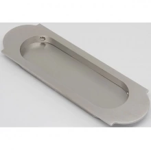 Accurate - CA2002B - 7" Arched Blank Flush Pull, Concealed Screws