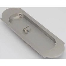 Accurate - CA2002-Oi - 7" Arched Flush Pull with Emergency Coin Release & Occupancy Indicator, Concealed Screws
