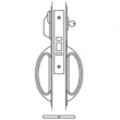 Accurate<br />CH 9143SEC - Institutional Privacy Lock with Pair of Crescent Handles and Ligature Resistant Thumb Turn