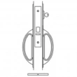 Accurate<br />CH 9145SEC - Classroom Lock with Pair of Crescent Handles