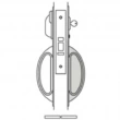 Accurate<br />CH 9147i-SEC - Institutional Privacy Lock with Pair of Crescent Handles and Ligature Resistant Thumb Turn with Indicator