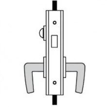 Accurate - G1604 - Swing Door Centered T-Turn Inside Only Deadlock
