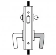 Accurate<br />GS87-3 - Sliding Door Cylinder x T-Turn Entry Lockset