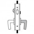 Accurate<br />GS87-5i - Sliding Door ER-I x T-Turn Privacy Lockset with Indicator