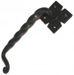 Agave Ironworks by Acorn Mfg<br />PU034 - Twisted L, X-Back Door Pull